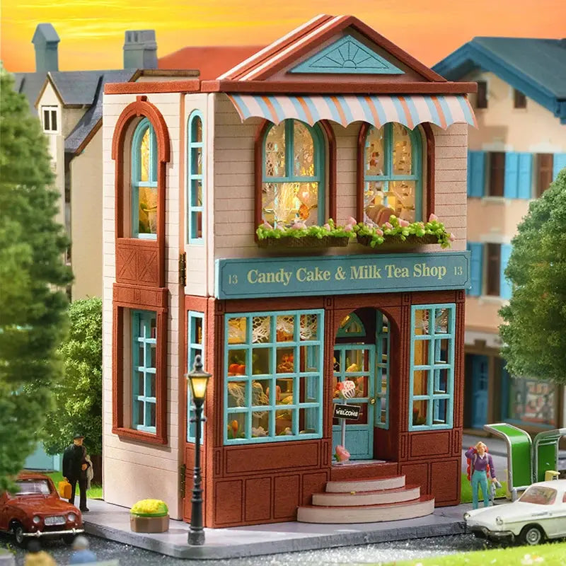 Magnificent Architectural miniature house - Model to assemble