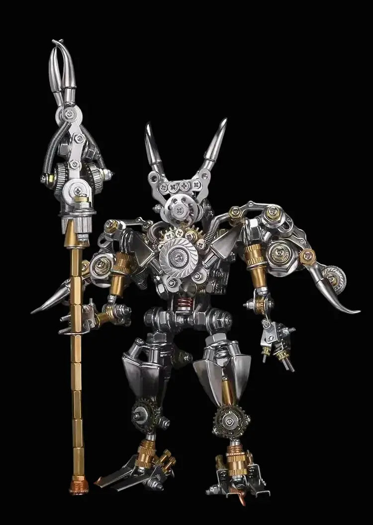 Guan Yu Metal Model Kit – 3D Mechanical Warrior Puzzle DIY Assembly Toy & Desk Ornament - Model to assemble