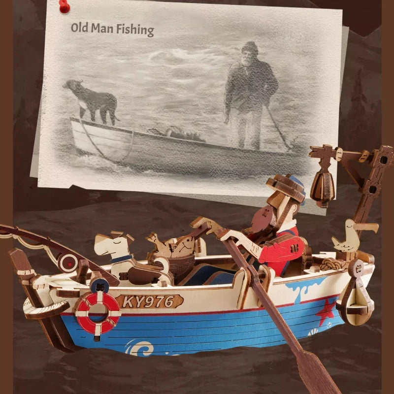 Gravity Swinging Blocks - Model to assemble