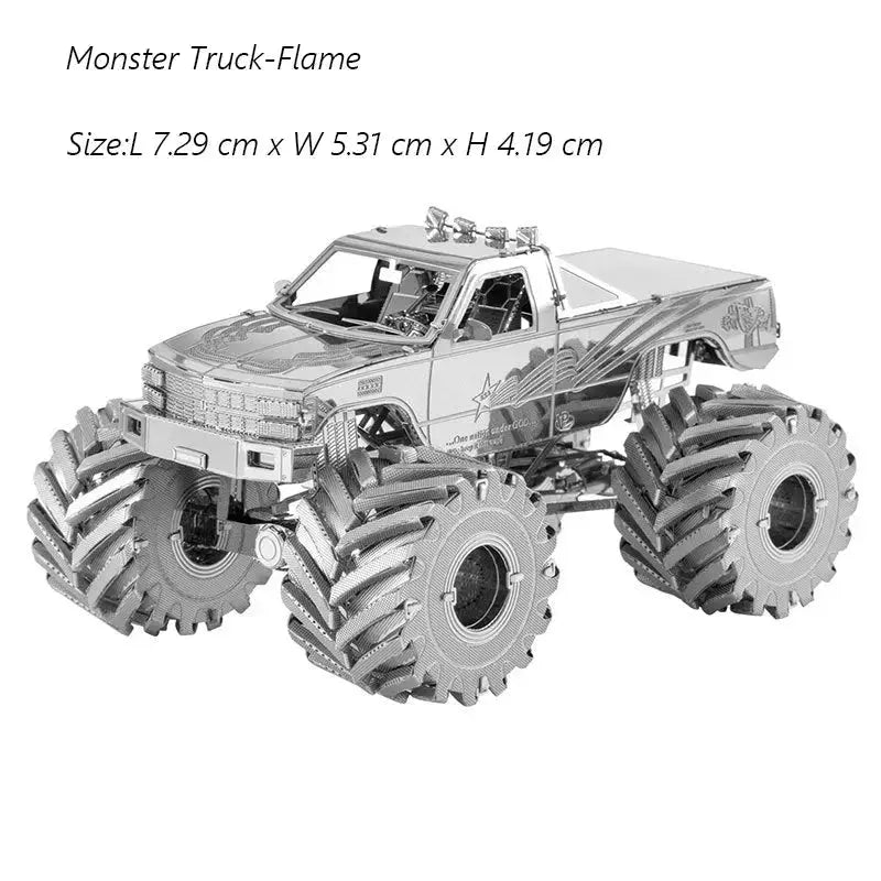 Vehicles 3D Metal Puzzles - Model to assemble