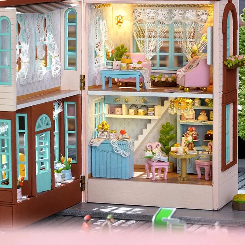 Magnificent Architectural miniature house - Model to assemble