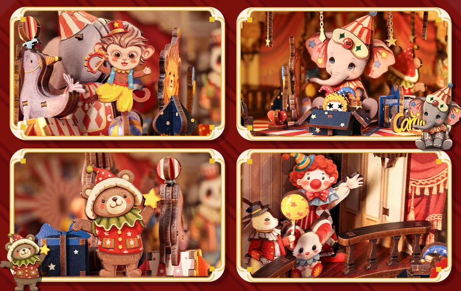 Japan Style Book Nook - Model to assemble