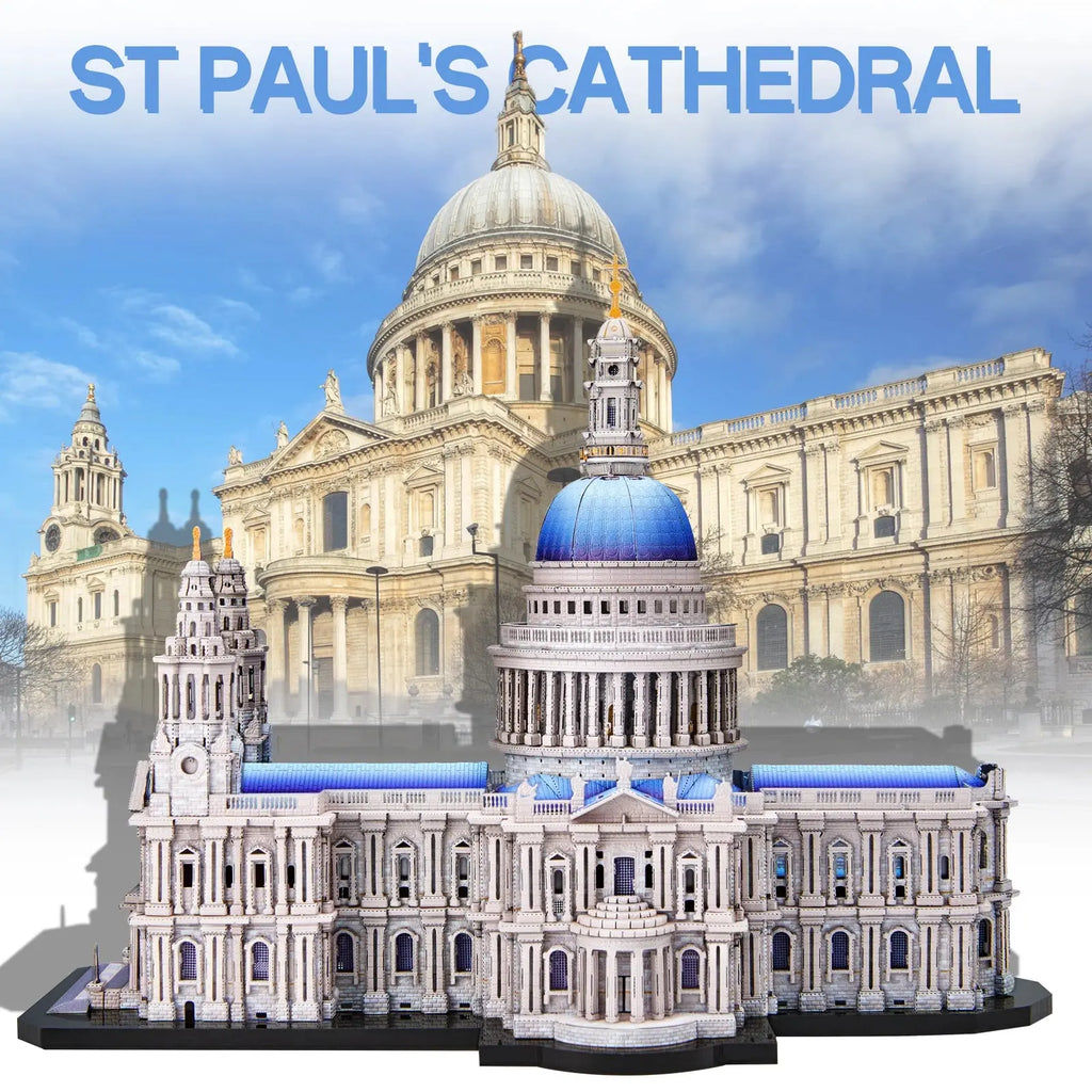 St. Paul's Cathedral 3D Metal Model Kit Model to assemble