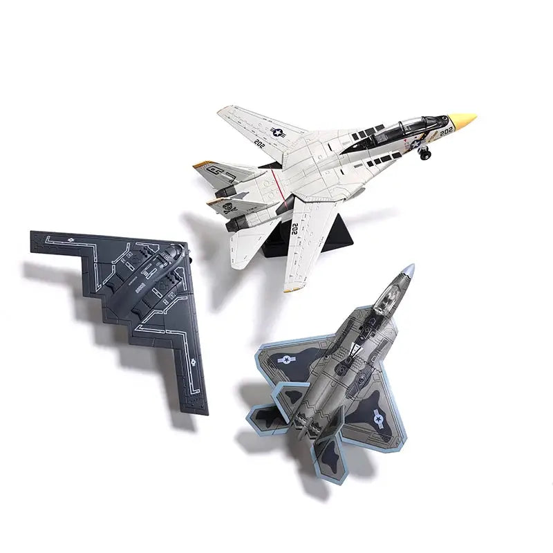 F-14 Tomcat Fighter Jet Building Block Set – Military Aircraft DIY Model Kit for Teens & Adults Model to assemble