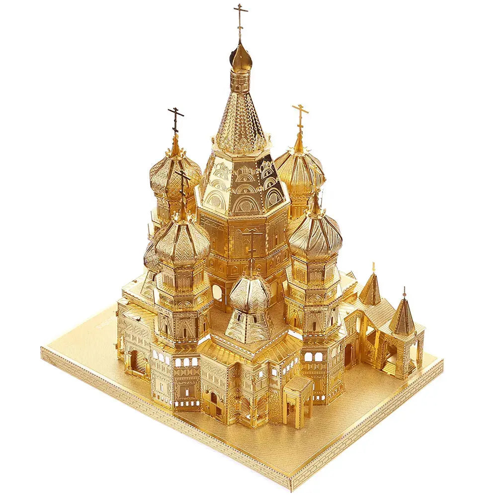 Saint Basil's Cathedral 3D Metal Puzzle - Model to assemble