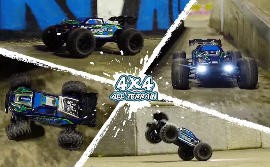 4WD Remote Control Car Off Road 4x4 RC High Speed Buggy Truck Super Brushless 50 or 80KM/H Fast Drift Racing Toy Kids Adults Model to assemble