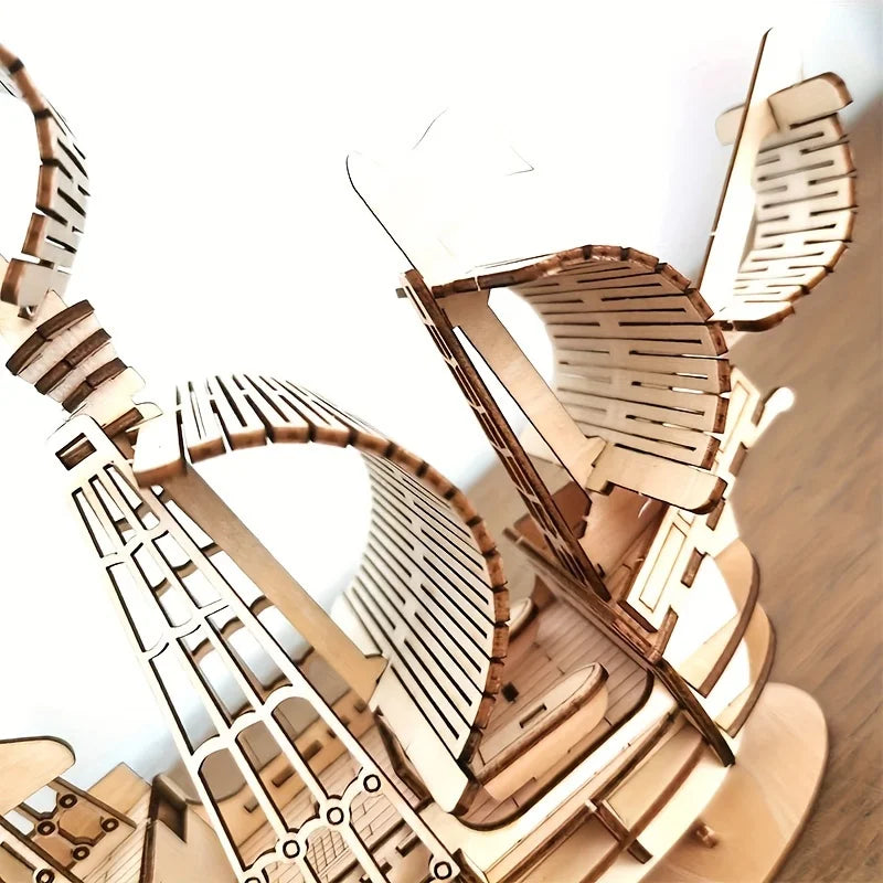 3D DIY Wooden Puzzle Models