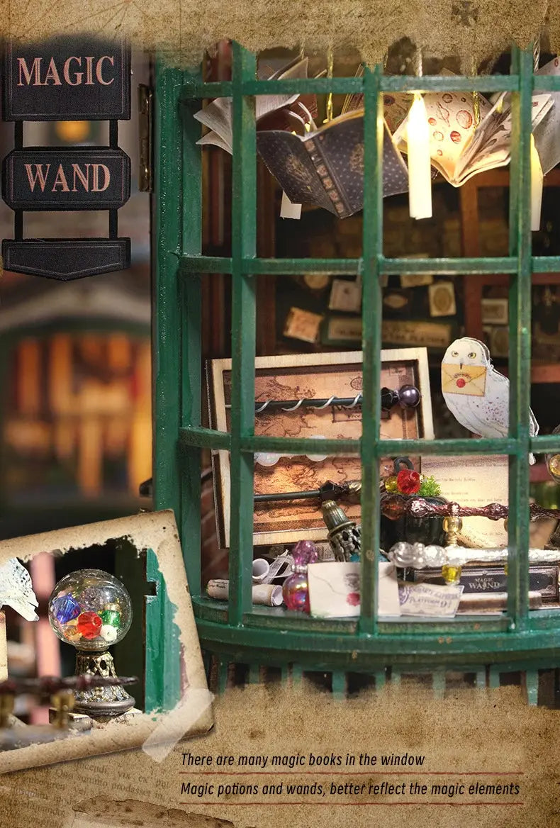 Magic Shop Dollhouse - Model to assemble