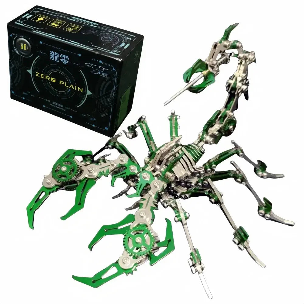 Scorpion assembly model 3D puzzle Model to assemble
