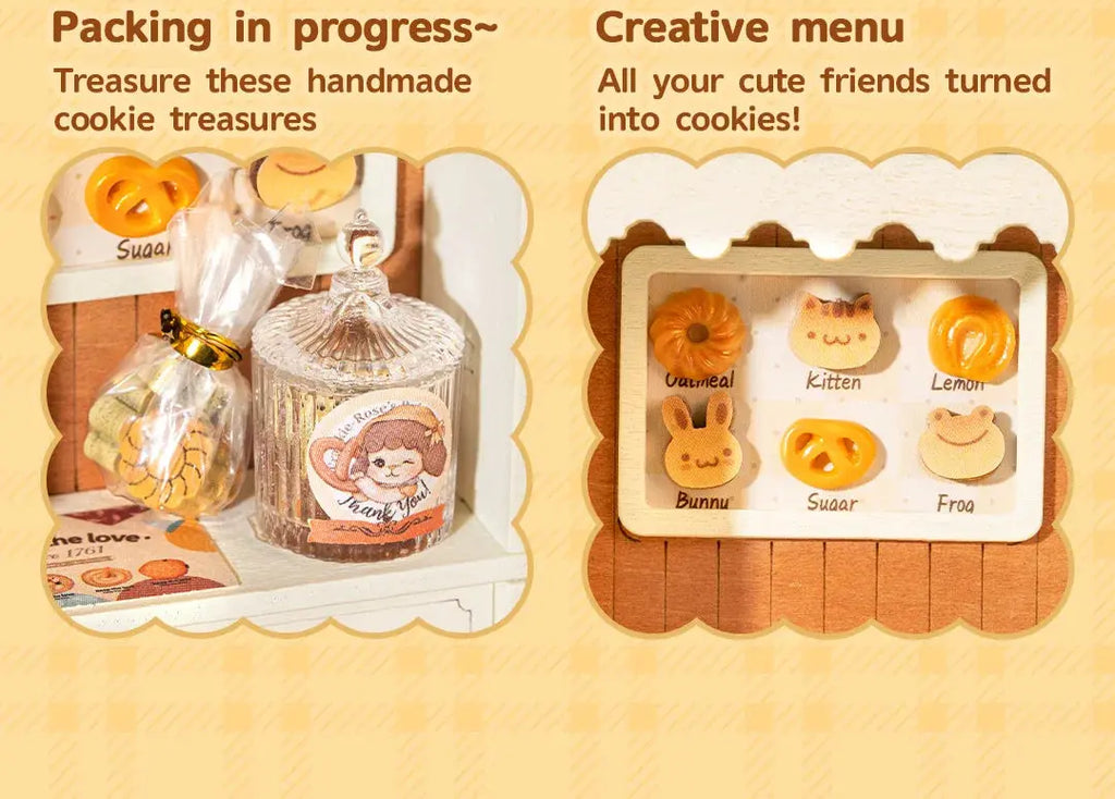 Cookii Bunny's Cookie Shop - Model to assemble