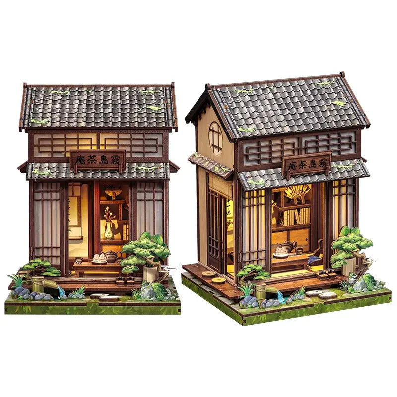 Japan Style Book Nook - Model to assemble