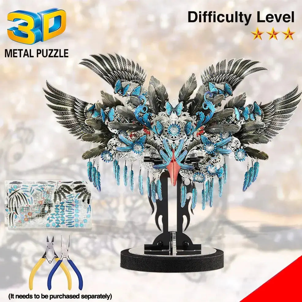 3D Metal Puzzles Odile Assembly DIY - Model to assemble