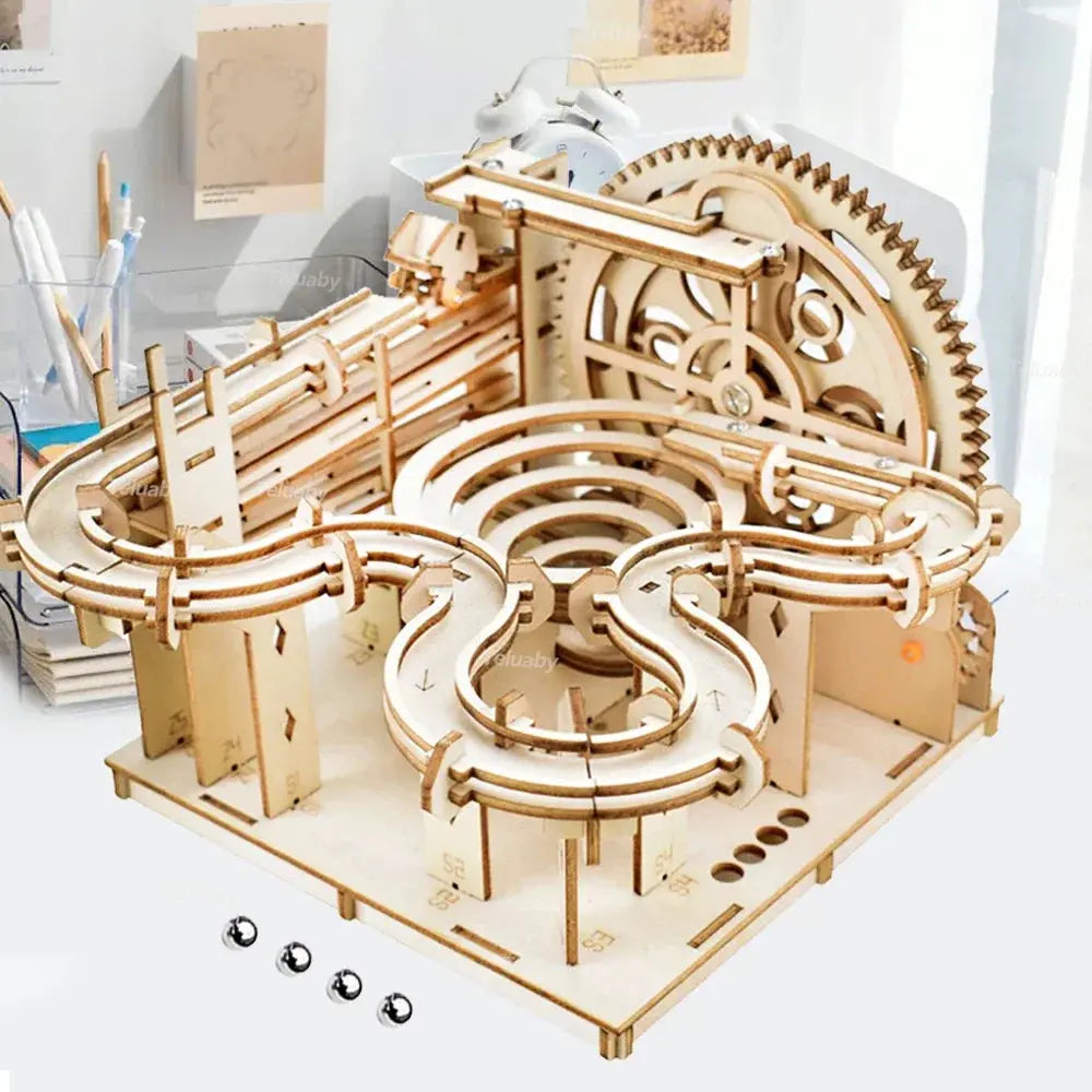 Rolling Ball Track Model Kits - Model to assemble