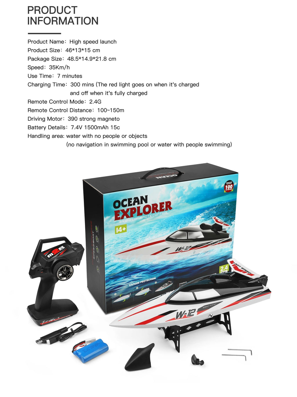 WLtoys WL916 WL912-A RC Boat 2.4Ghz 55KM/H 35KM/H High Speed Racing Watercraft Remote Control Speedboat Toys For Boys Model to assemble