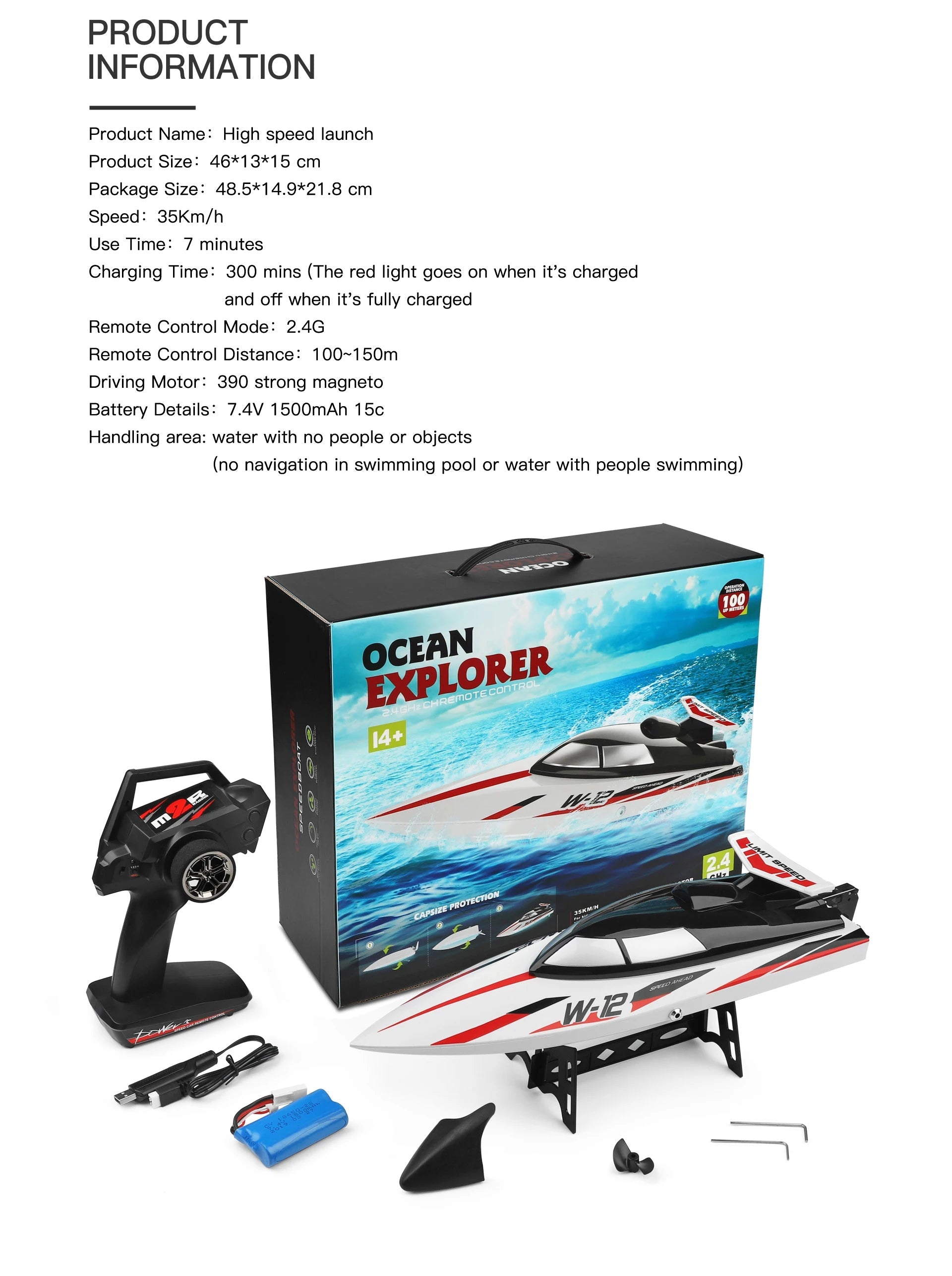 WLtoys WL916 WL912-A RC Boat 2.4Ghz 55KM/H 35KM/H High Speed Racing Watercraft Remote Control Speedboat Toys For Boys Model to assemble