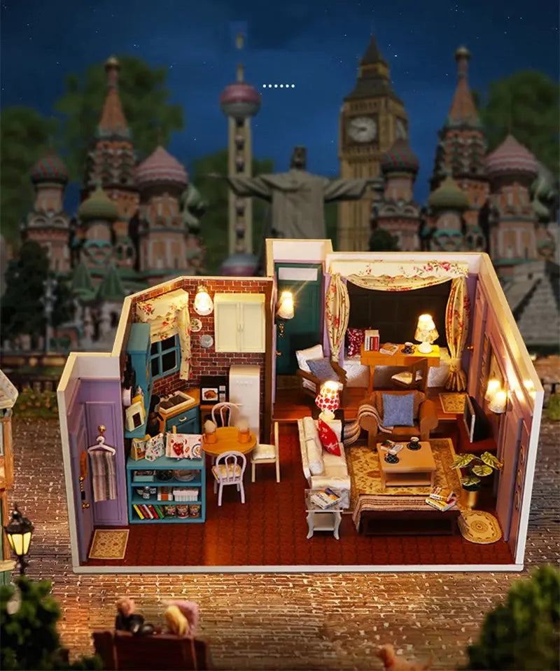 Joey‘s Apartment Doll House - Model to assemble
