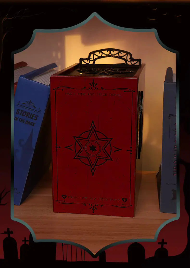 The Dark Gate DIY Book Nook Kit Model to assemble