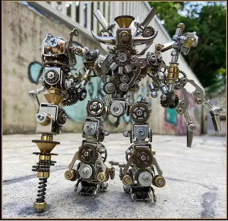 Warriors Metal Model Kit - Model to assemble