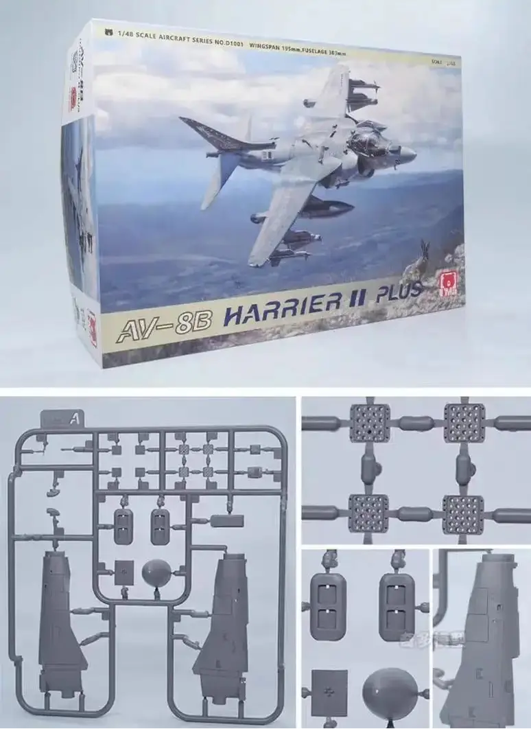AV-8B Harrier II Airplane Kit DIY - Model to assemble