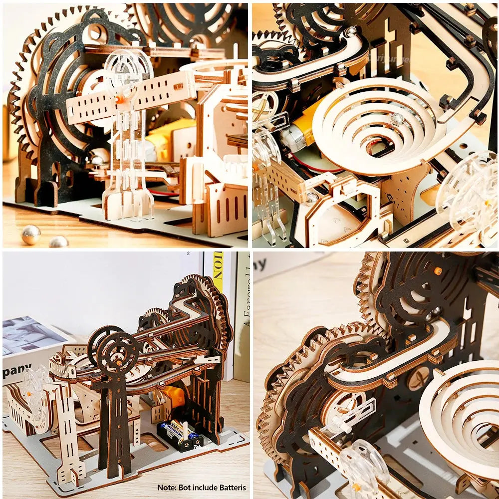 Rolling Ball Track Model Kits - Model to assemble