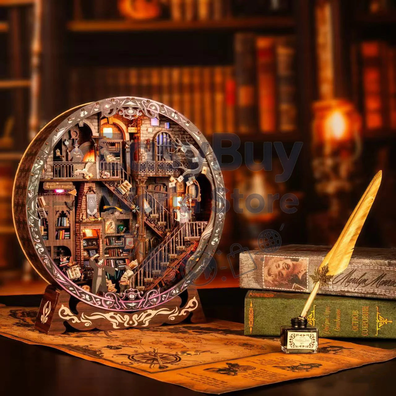 wizards world (with Light) - Model to assemble