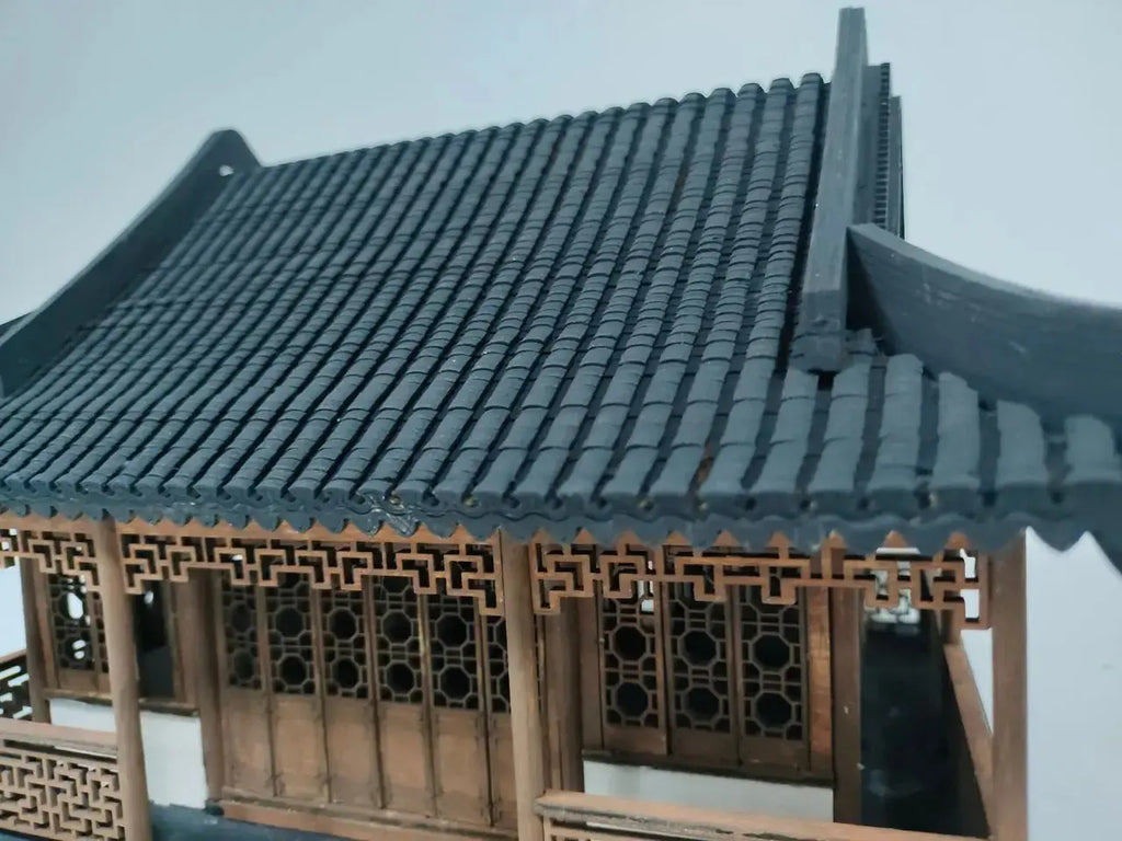 Chinese Ancient Wooden House - Model to assemble
