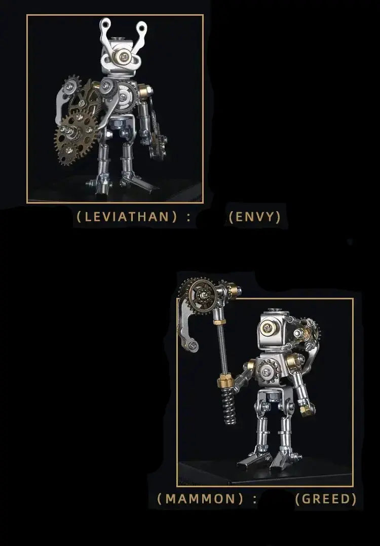 Warriors Metal Model Kit - Model to assemble