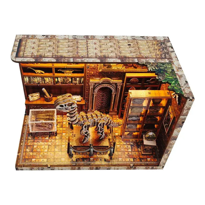 Dinosaur Research Institute Dollhouse - Model to assemble