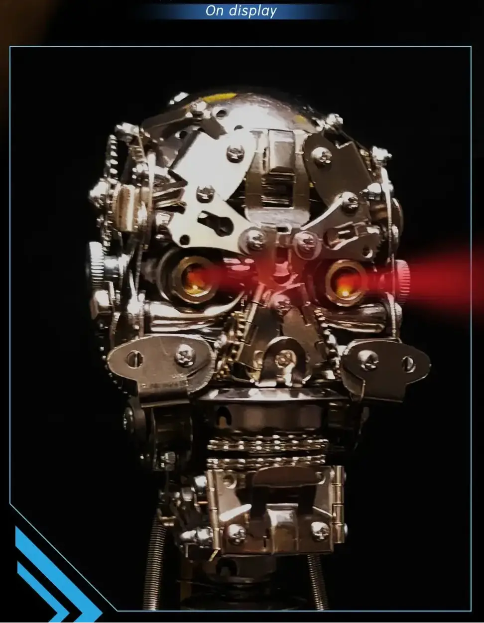 200 Pcs+ Metal Assembly Skull Model 3d Puzzle Metal Assembly Models Difficult Mechanical Toys Precision DIY Kit Model to assemble