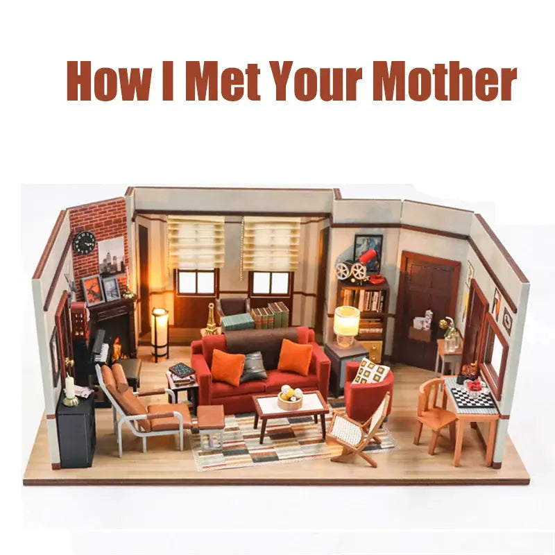 Joey‘s Apartment Doll House - Model to assemble