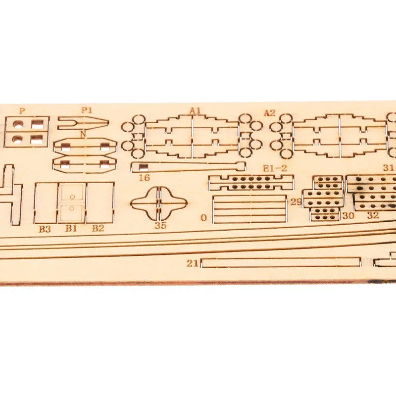1:70 New Port Wooden Sailing Boat Model Kit Model to assemble