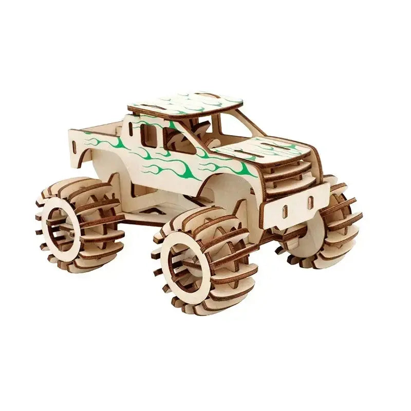 3D Jigsaw Puzzle Wooden Vehicle Kits - Model to assemble