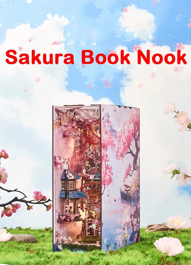 Sakura Book Nook - Model to assemble