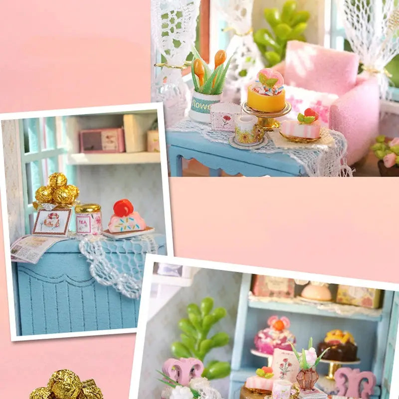 Magnificent Architectural miniature house - Model to assemble