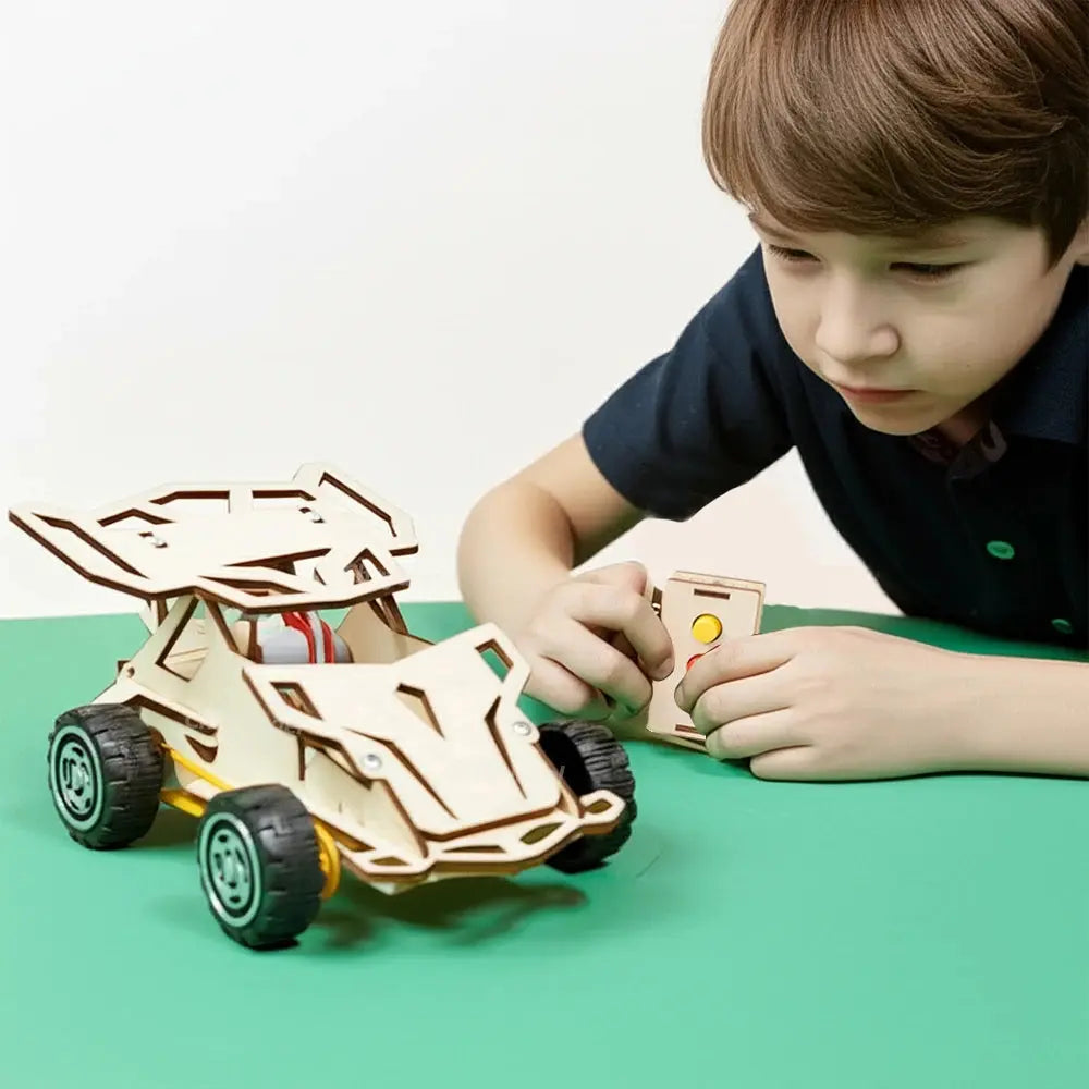 DIY Wooden Remote Control Car - Model to assemble