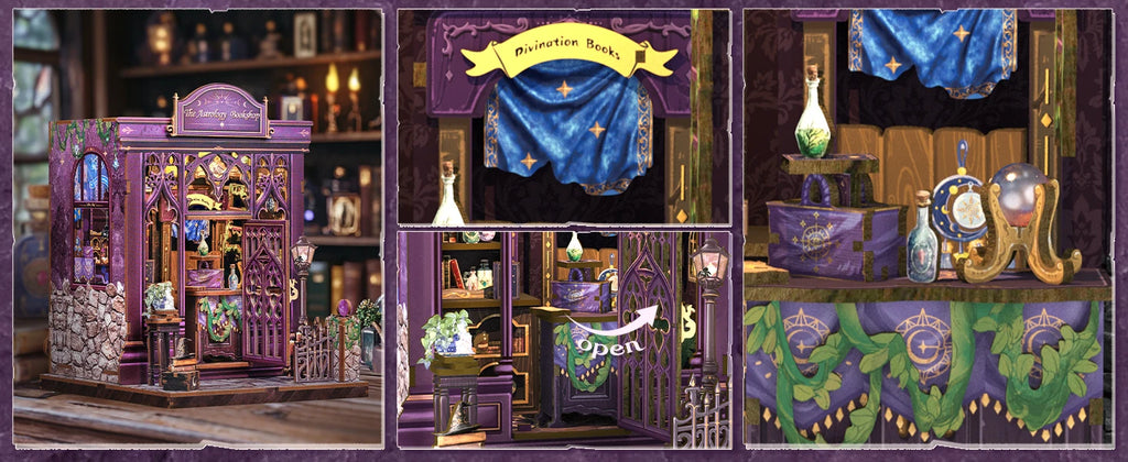 Japan Style Book Nook - Model to assemble