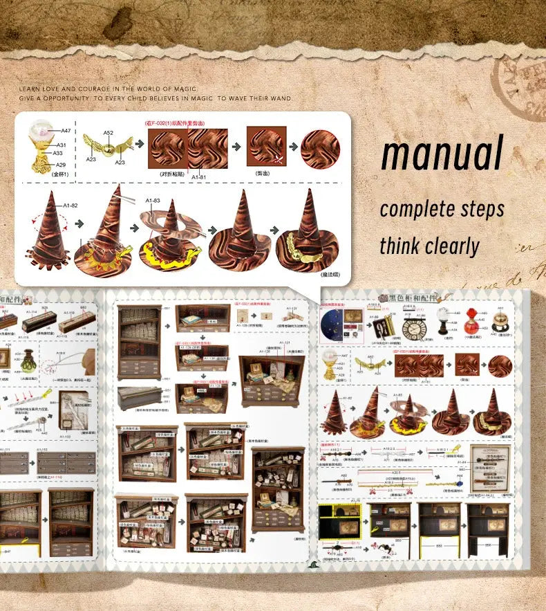 Magic Shop Dollhouse - Model to assemble