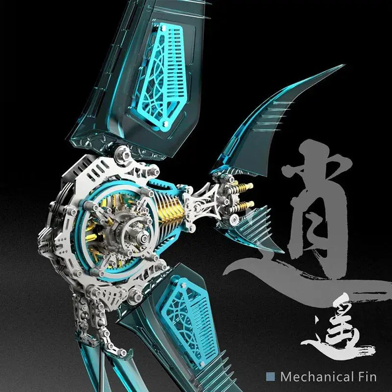 Metal Angel Fish Model Kit - Model to assemble
