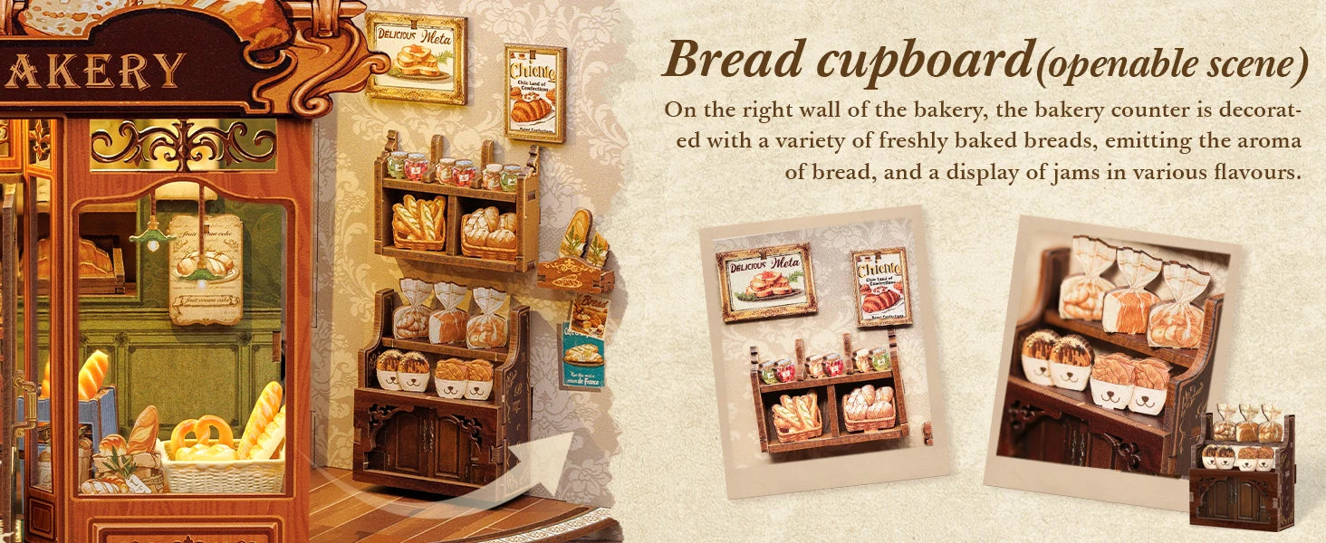 Japan Style Book Nook - Model to assemble