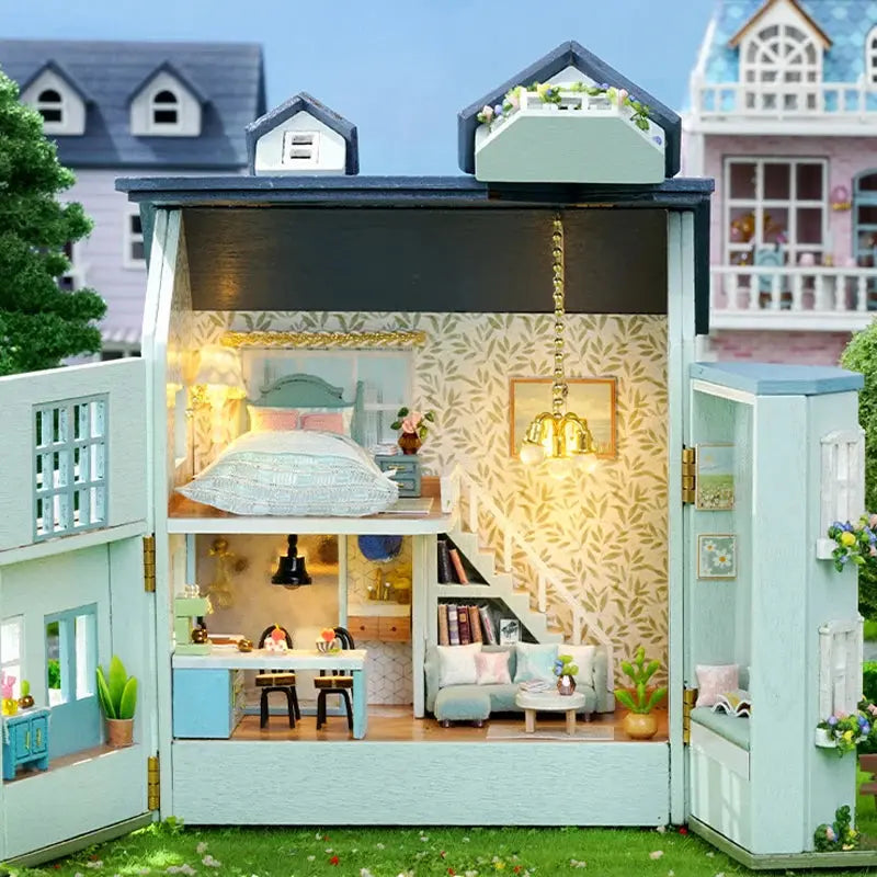 Magnificent Architectural miniature house - Model to assemble