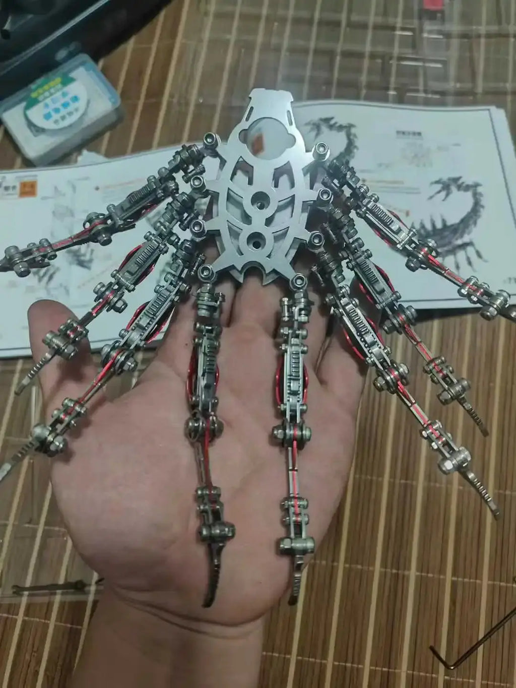 Mechanical Metal War Scorpion 3D Puzzle - Model to assemble