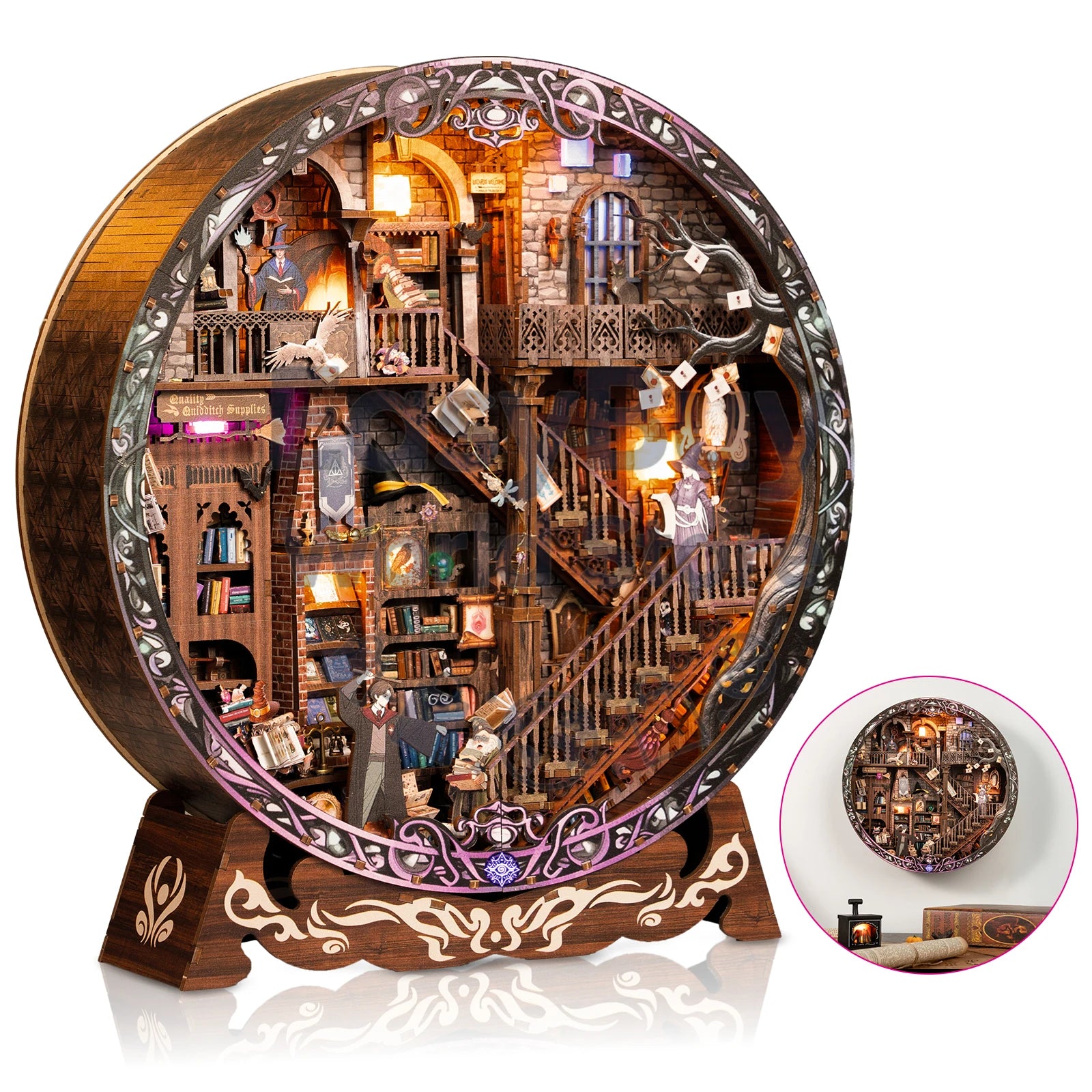 wizards world (with Light) - Model to assemble