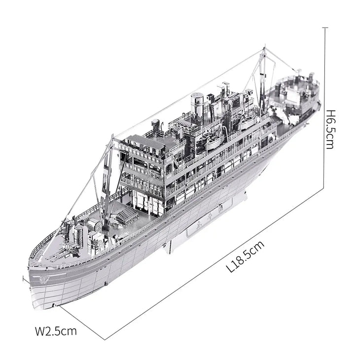 Yamato Nagato Class Battleship Metal Model to assemble