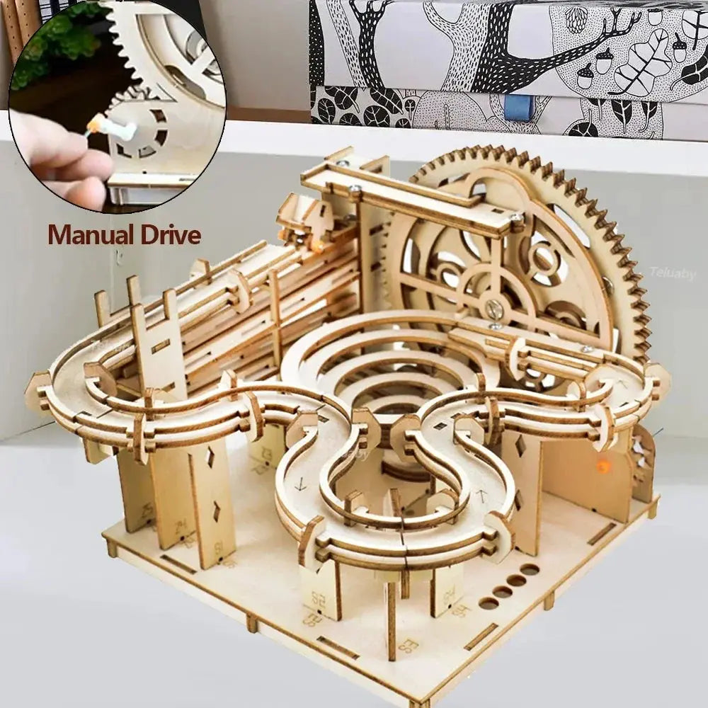 Marble Run Set DIY Assemble Building Model - Model to assemble
