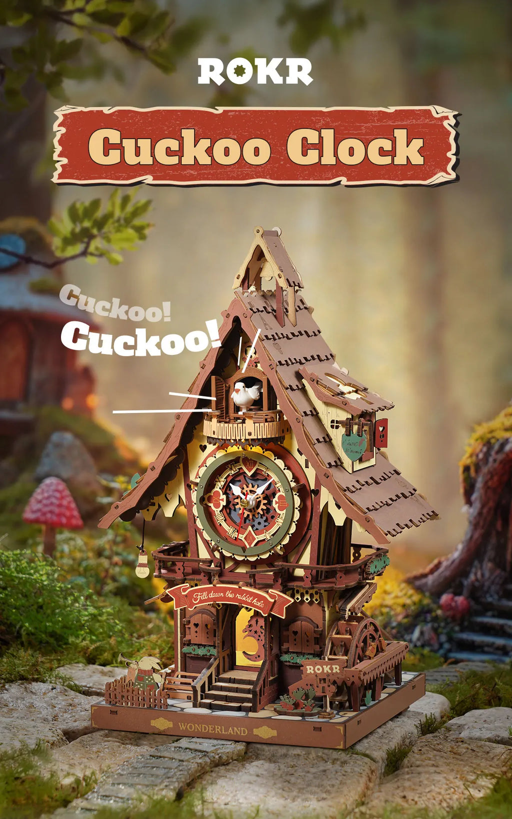 Cuckoo Clock Mechanical - Model to assemble
