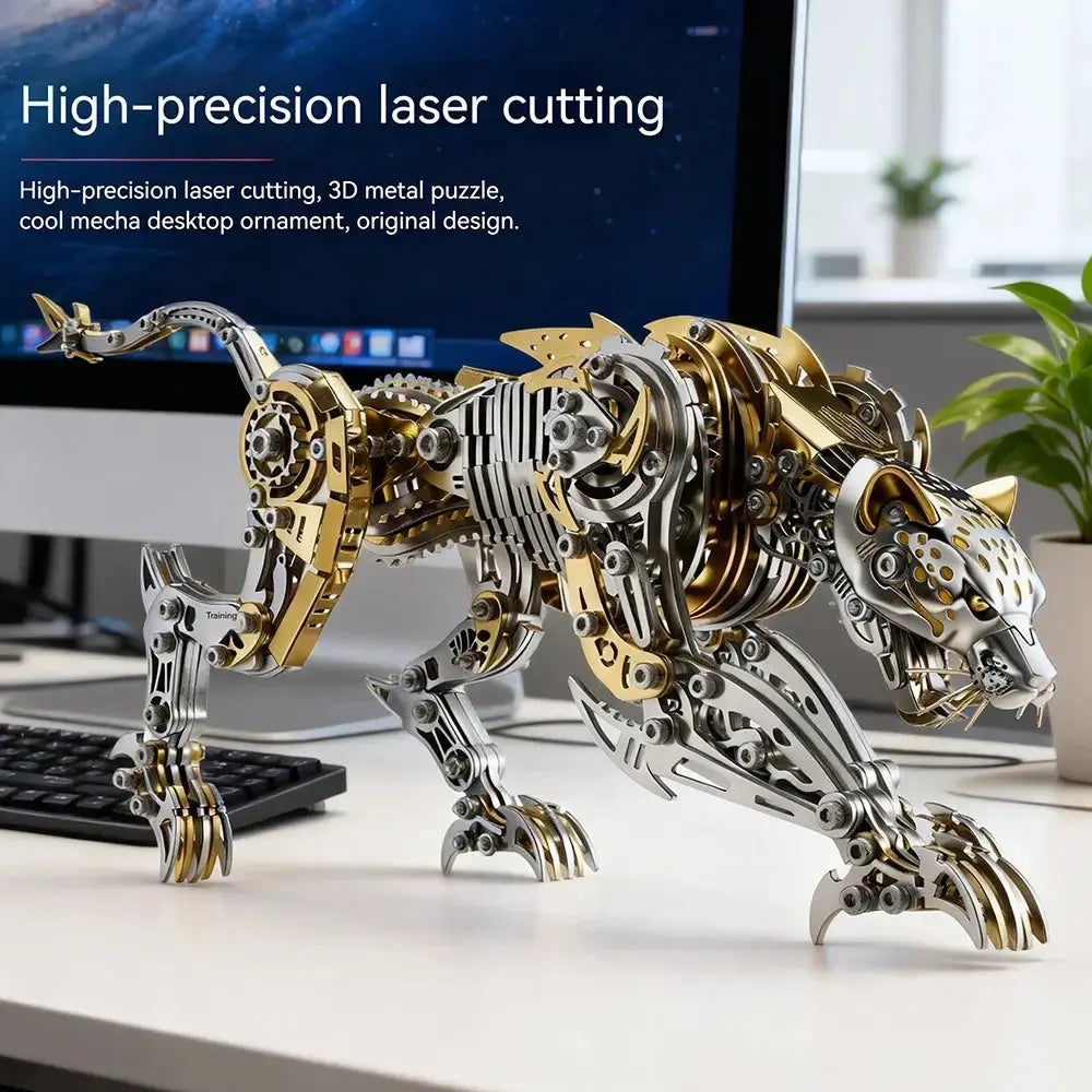Metal Cheetah Assembly Model - Model to assemble