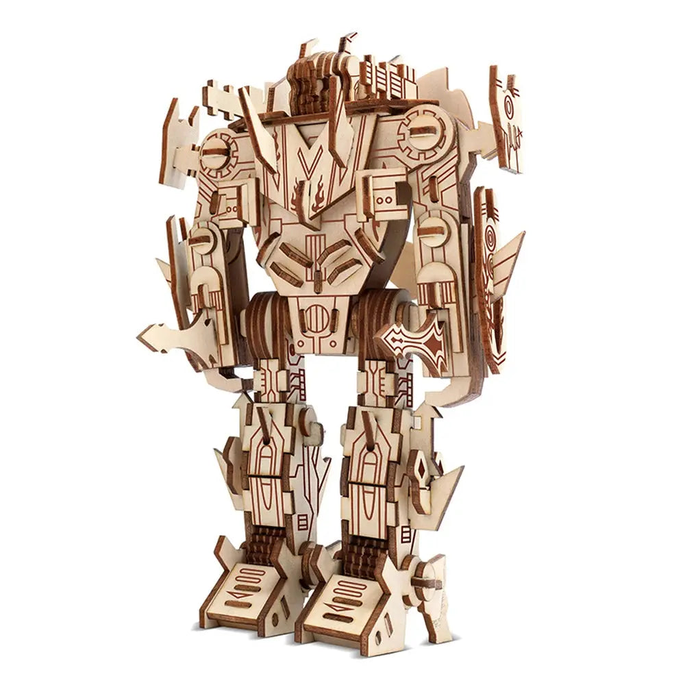 Kendo & Robots Wooden Model Kits Model to assemble