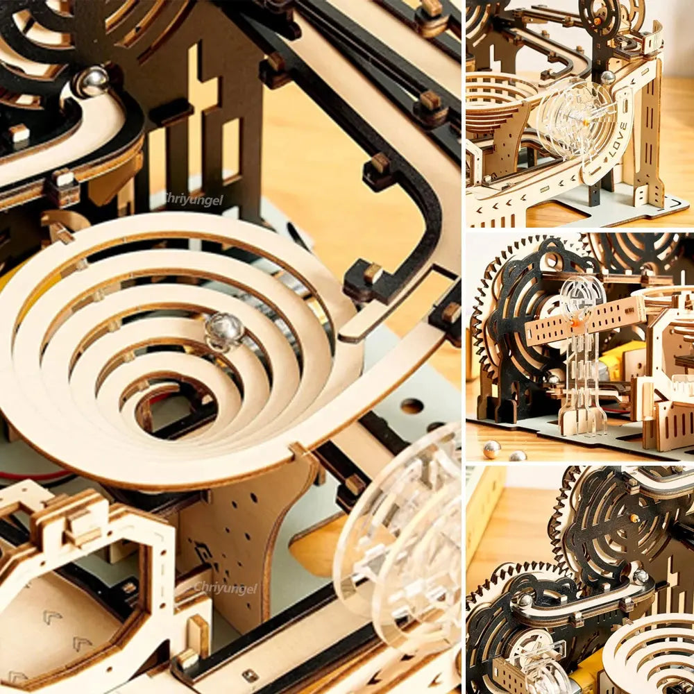 Rolling Ball Track Model Kits - Model to assemble