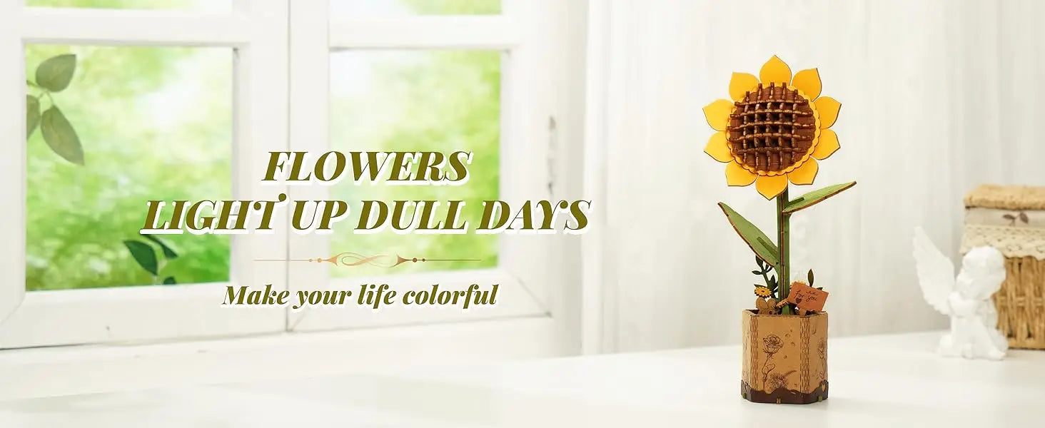 Flowers Bouquet - Model to assemble