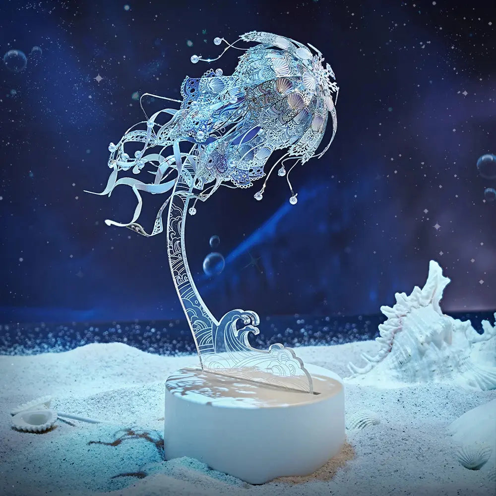 Jellyfish Metal Model Kit - Model to assemble